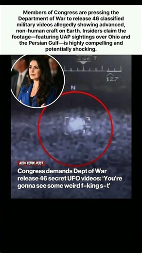 “46 Secret Military UFO Videos LEAKED? Congress Demands SHOCKING UAP Proof!”