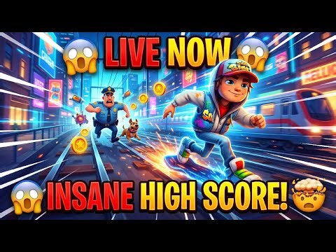 🔴 Subway Surfers LIVE | Insane High Score Challenge 😱