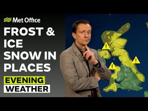 05/01/2026 - Snow easing in England and Wales - Evening Weather Forecast UK – Met Office Weather