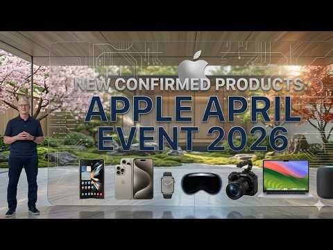 Apple April 2026 Event: iPhone 17e & Foldable iPhone First Look! 🍎