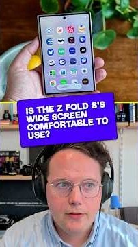 Galaxy Z Fold 8's wide screen #Vergecast