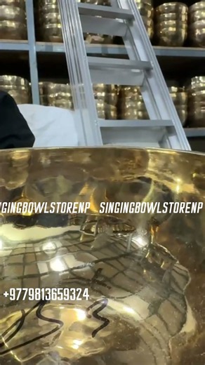 ✨ Plain Handcrafted Tibetan Singing Bowl – Handmade in Nepal