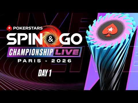 SPIN & GO CHAMPIONSHIP – DAY 1 | EPT Paris