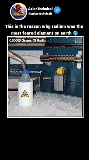 The Most Feared Element on Earth: The Dark Truth About Radium #fyp