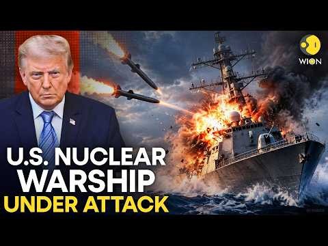 US-Iran War LIVE: Iran Fires 'Secret Weapon' At US Nuclear Carrier; Trump's Navy On High Alert |WION