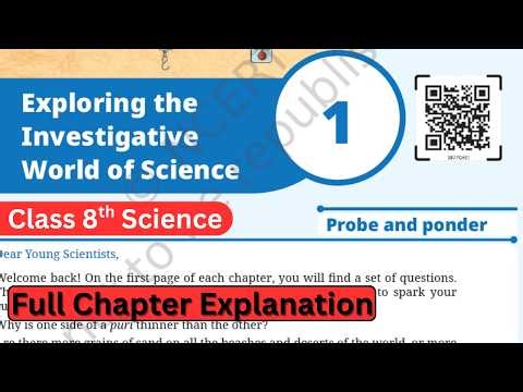 Exploring the Investigative World of Science - 8th science chapter 1 | 8th Curiosity