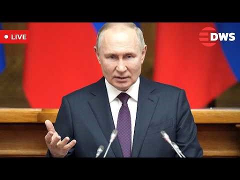 LIVE: Putin Addresses Russian Lawmakers Council in Key Policy Speech Today | DWS News | AC14