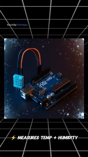 Weather Station using DHT11 🌡️ Real-Time Data 😳 #shorts