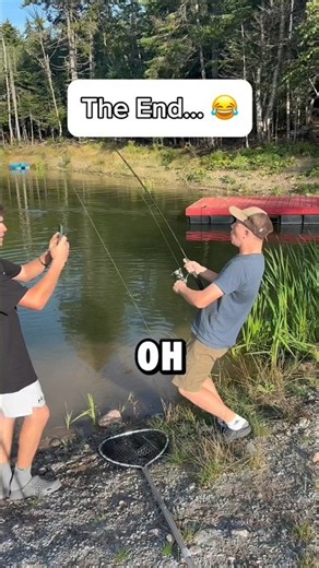 Our Fishing Fails…😂 #fishing #behindthescenes