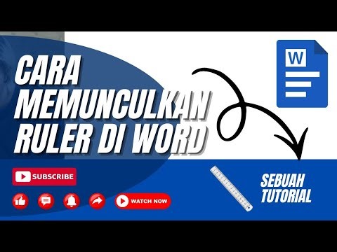 Cara memunculkan ruler di word 2021
