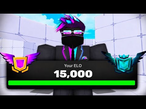 i hit 15,000 elo in Ranked Roblox Rivals