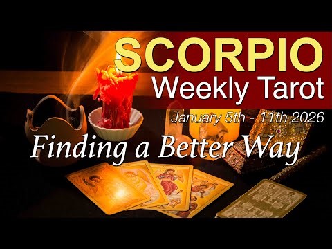 SCORPIO Weekly Tarot 'A BLESSING IN DISGUISE!" Intuitive Spiritual Guidance | January 5 - 11 2026 ✨