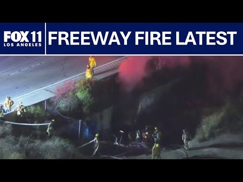 Tunnel fires shuts down parts of 110 Freeway | FOX 11 LA