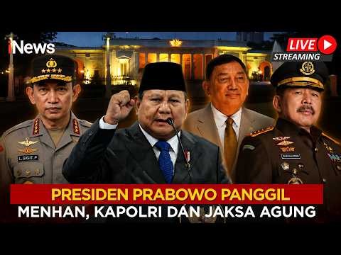🔴BREAKING NEWS PRABOWO PANGGIL MENHAN, KAPOLRI DAN JAKSA AGUNG, TERKAIT EKS JAMPIDSUS? | 11/07