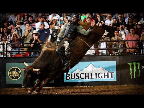 EVENT WINNER: Keyshawn Whitehorse rides Lights Out for 90.75 points | PBR UTB Highlight