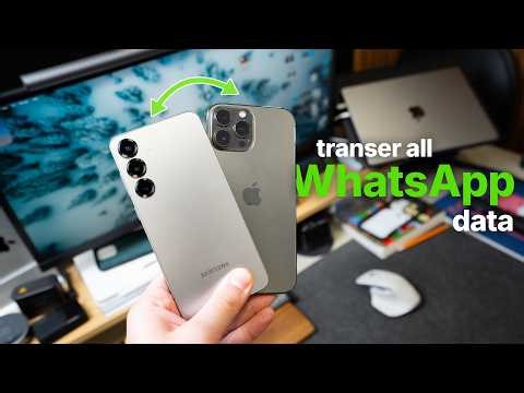 The ONLY Way to Transfer WhatsApp from Android to iPhone (No Reset)