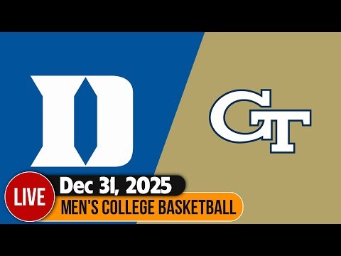 [⁌LIVE] Duke vs Georgia Tech Dec/31/2025 | Men's College Basketball | NCAAM Today