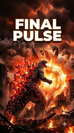 Burning Godzilla’s Most Destructive Power 🔥 #Godzilla #MonsterVerse