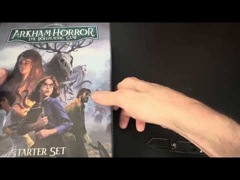 Arkham Horror TTRPG Starter Set unboxing and first look