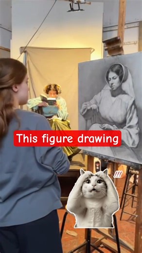 Figure Drawing – Capturing Form, Balance & Movement ✍️ #trending #art #drawing #viral #painting #fyp
