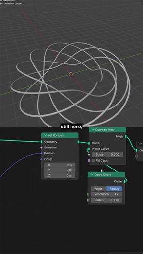 This Wasn’t Part of the Tutorial (Day 49 of Learning Geometry Nodes) #blender #geometrynodes