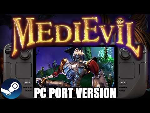 MEDIEVIL 2019 REMAKE PC PORT Steam Deck First Look: Full Performance Test