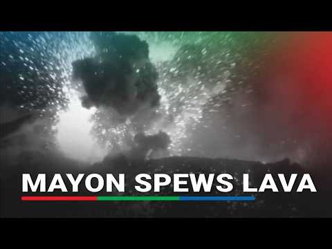 Phivolcs records effusive eruption at Mayon Volcano