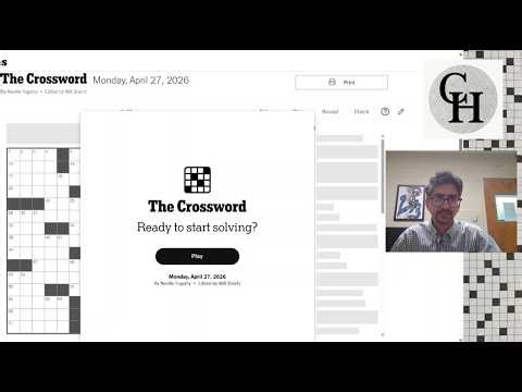 NYT Daily Crossword - Monday, April 27, 2026