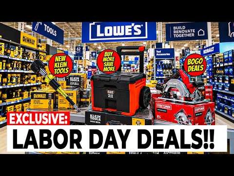 The Ultimate Guide to Lowe's Labor Day Tool Deals: What to Buy and When? (Shopping tips)