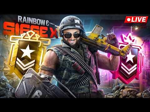 🔴 LIVE | COPPER TO CHAMPION CHALLENGE! NOW GOLD II! 🔥 (RAINBOW 6 SIEGE RANKED)