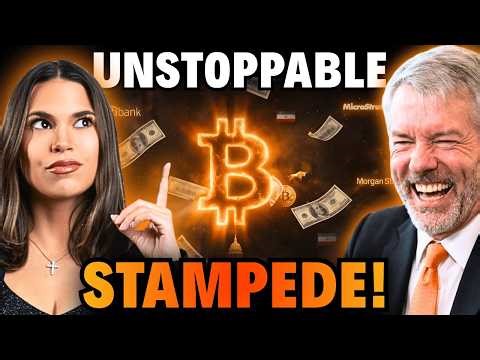 Did Michael Saylor & Strategy Just TRIGGER a Bitcoin STAMPEDE?
