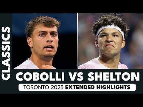 Flavio Cobolli vs Ben Shelton Got TASTY 🥵🍿 | Toronto 2025 Extended Highlights