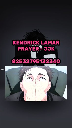 WORKING ROBLOX MUSIC IDS 2026 MM2 - KENDRICK LAMAR JJK #roblox #mm2 #music #jjk