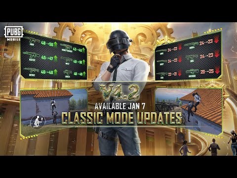 PUBG MOBILE | CLASSIC MODE UPDATES