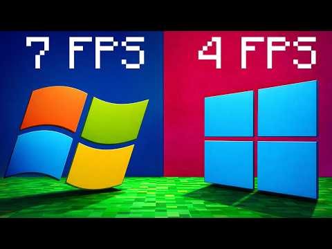 I Tried Minecraft on the Worst Windows Ever?!