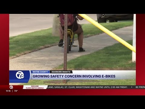 2 crashes involving kids on e-bikes has Dearborn Heights officials urging safety