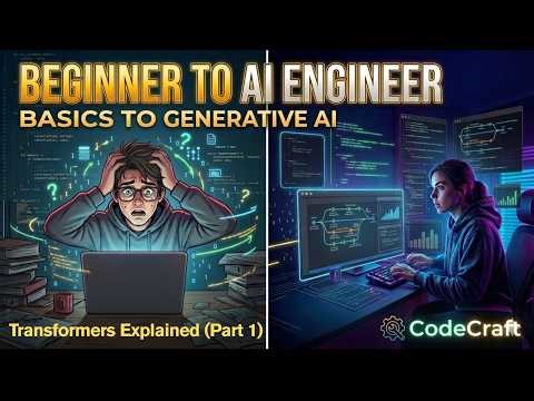 Transformers Explained (Part 1) 🚀 | The Technology Behind LLMs & ChatGPT | AI Fundamentals (29)