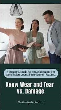 Normal Wear and Tear vs Damage: The Difference That Costs You #shorts