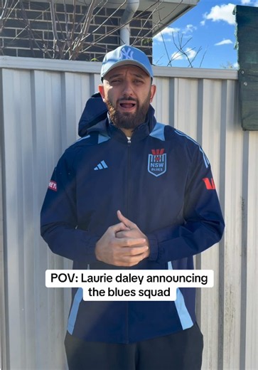Laurie Daley Announces Blues Squad ft. Legends