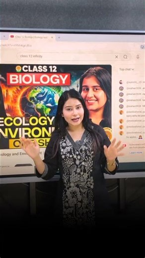 Class 12 Biology | Ecology and Environment | ONE SHOT | Tamsa Mam #class12 #infinitylearn