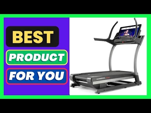 NordicTrack Commercial Incline Treadmill with Luxury Touchscreen