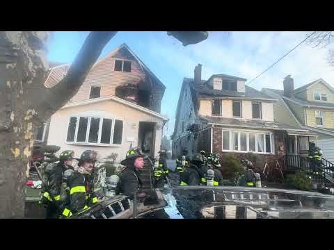 FDNY Queens 3rd Alarm Box 6088 3 Private Dwellings on Fire with Slight Flames