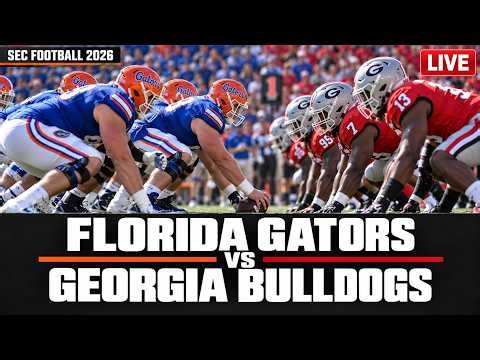 Georgia Bulldogs VS Florida Gators | LIVE College Football Coverage
