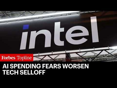 Intel Sinks 29% On Earnings—As AI Spending Fears Worsen Tech Selloff
