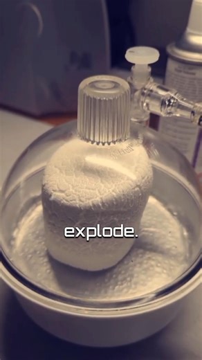 This Marshmallow Explodes Without Heat#Innovation #Engineering#FutureTech#Shorts