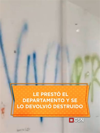 Parque Patricios: le prestó el departamento y se lo devolvió destruido. | #C5N #noticias