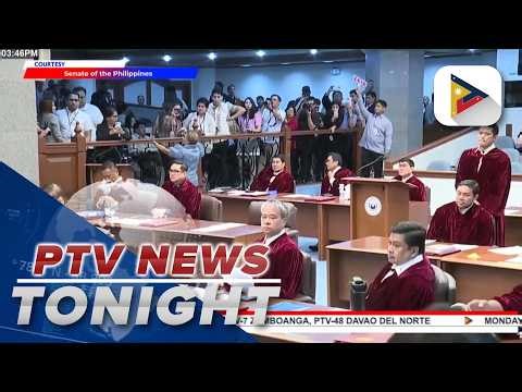 Senate to convene as impeachment court; VP Sara given 10 calendar days to respond to articles of...