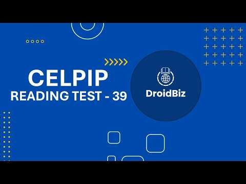 CELPIP Reading Practice Test 39