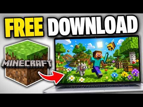How To Download Minecraft For FREE On PC🎮🔥