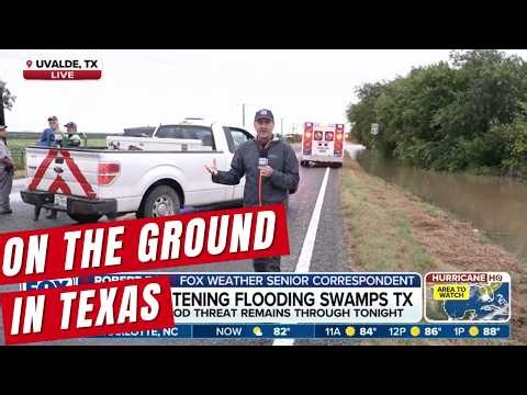 Repeated Storms, Heavy Rain Triggering Dangerous Flash Flood Event in Texas
